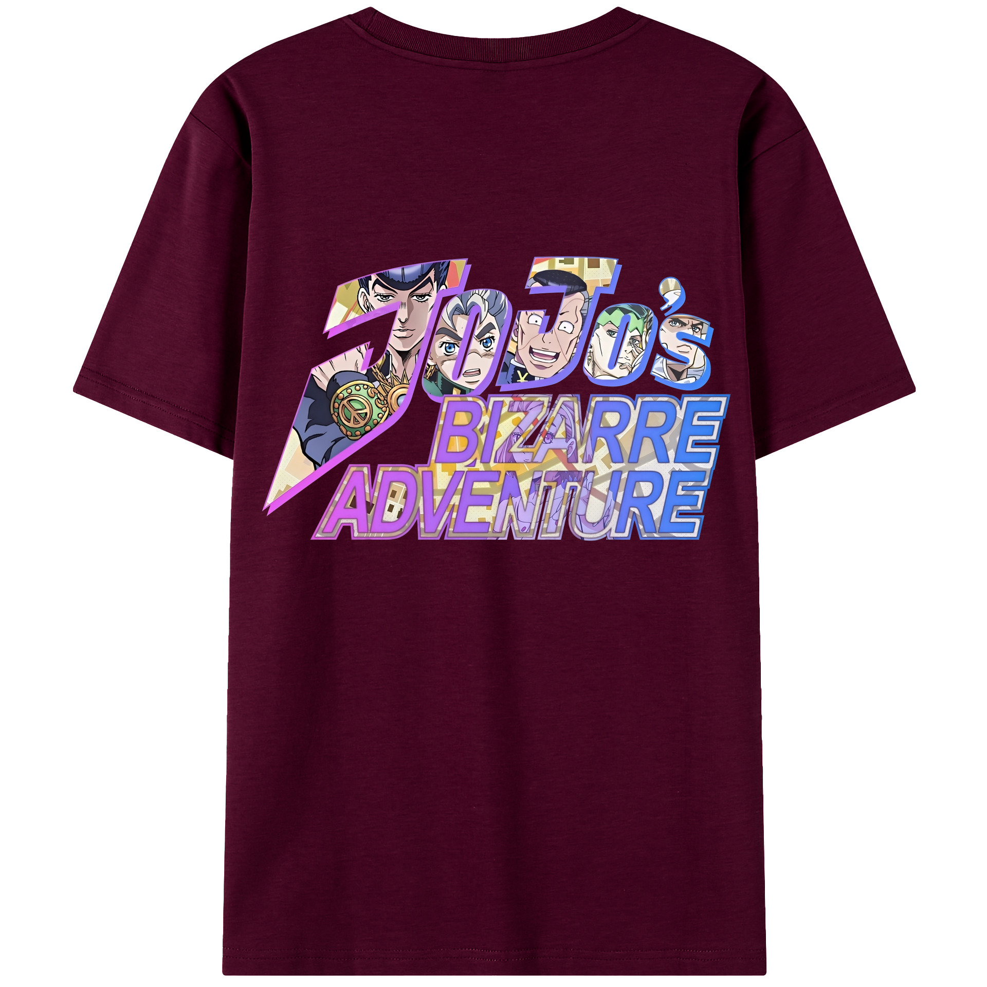 （画像用） ジョジョの奇妙な冒険 JoJo's Bizarre Adventure レディース半袖Tシャツ(バックプリント)